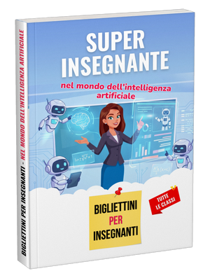 Manuale promo: Super insegnante nel mondo dell’intelligenza artificiale