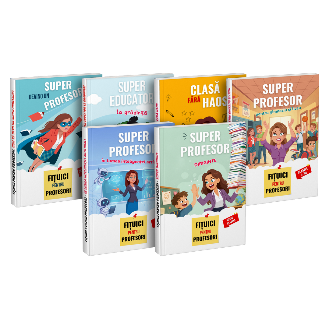 Pachet: Fițuici pentru profesori – seria completă, 6 cărți
