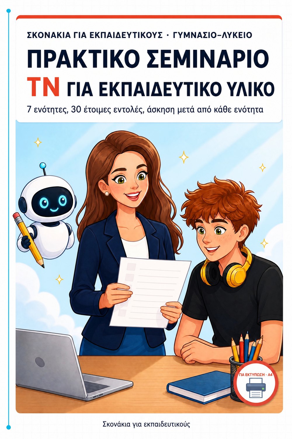 Πρακτικό σεμινάριο ΤΝ για εκπαιδευτικό υλικό — σελίδα 1