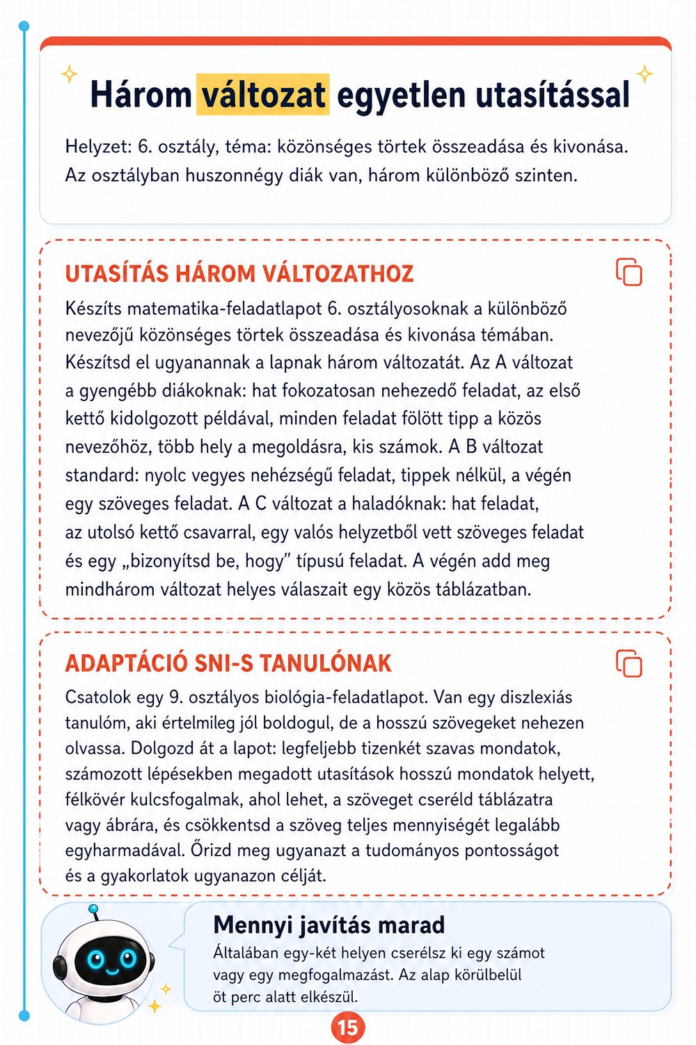 Gyakorlati AI-tanfolyam oktatási anyagok készítéséhez — oldal 4