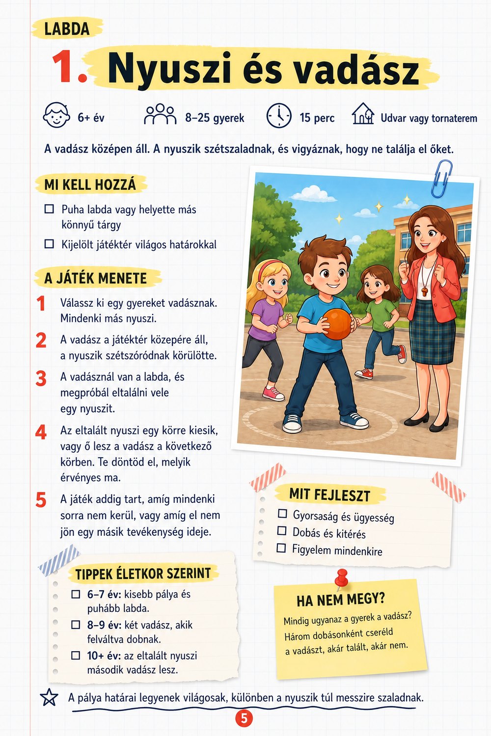 20 mozgásos és sportjáték — oldal 3