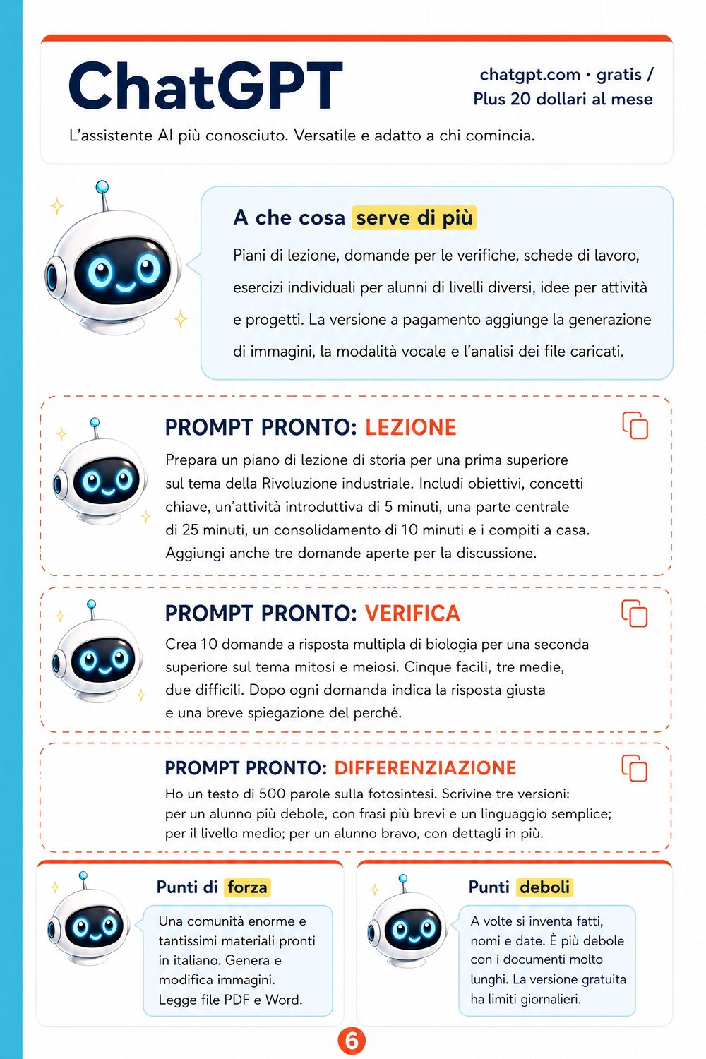 Guida agli strumenti AI per insegnanti — pagina 3