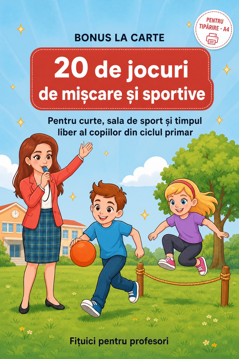 20 de jocuri de mișcare și sportive — pagină 1