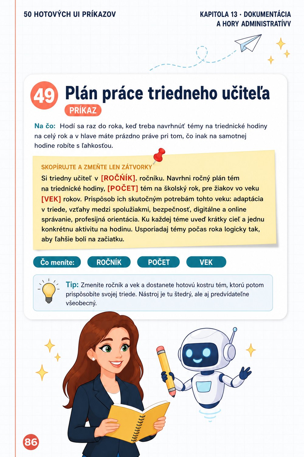 50 hotových UI príkazov pre učiteľov — strana 5