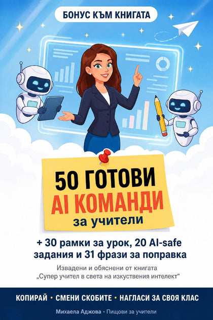 50 готови AI команди — корица