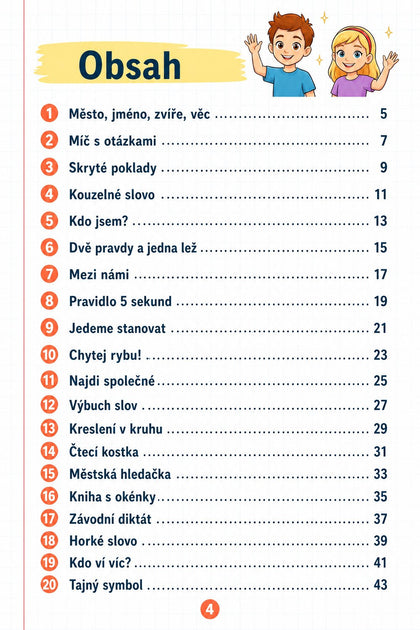 20 her do třídy — strana zevnitř