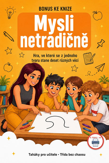Mysli netradičně — obálka