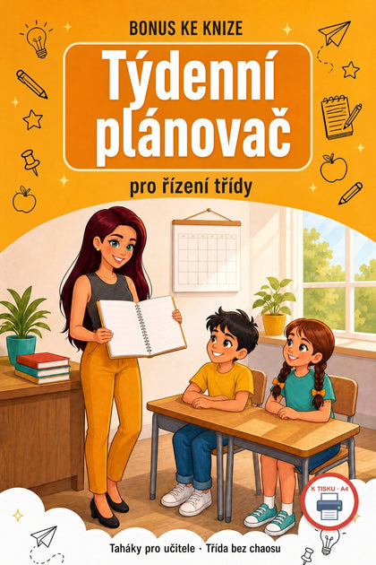 Týdenní plánovač — obálka