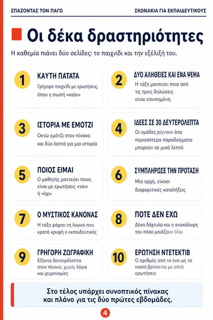 Σπάζοντας τον πάγο — εσωτερική σελίδα