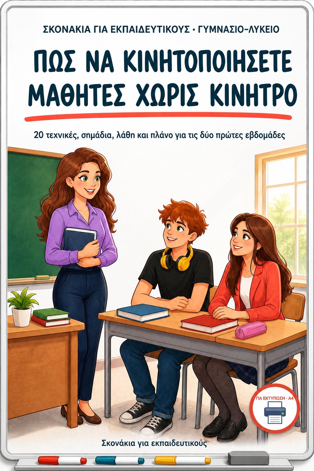 Πώς να κινητοποιήσετε μαθητές χωρίς κίνητρο — σελίδα 1