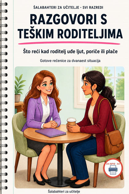 Razgovori s teškim roditeljima — korica