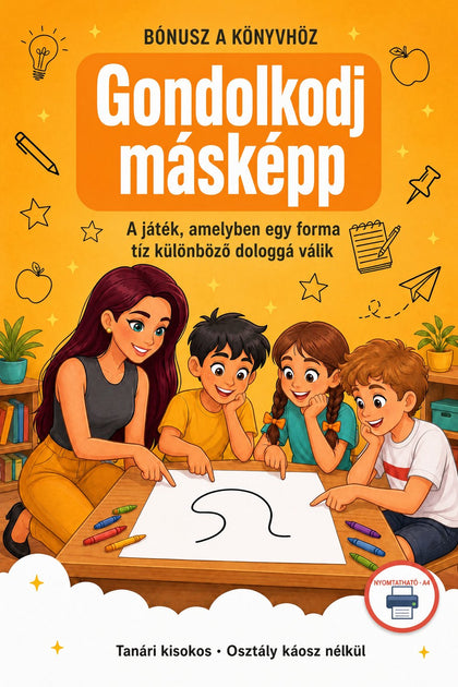 Gondolkodj másképp — borító