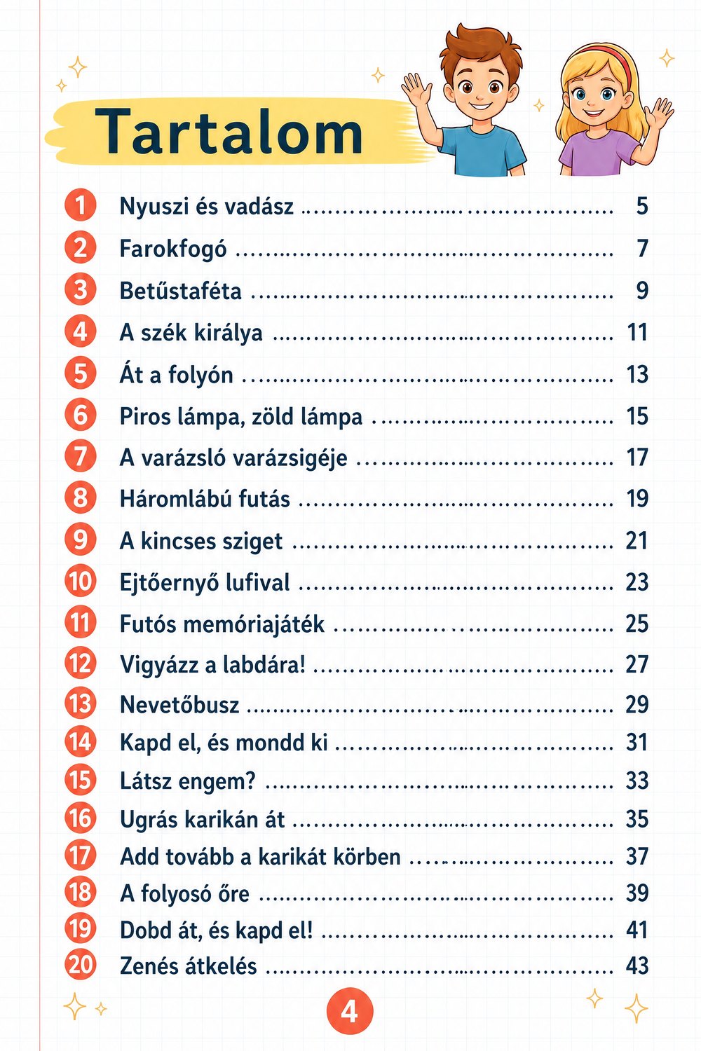 20 mozgásos és sportjáték — oldal 2