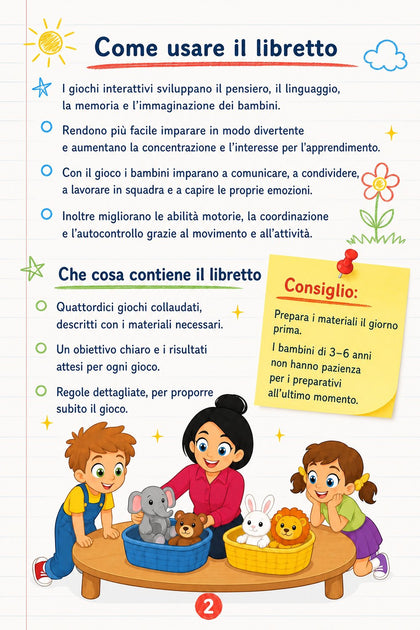 Giochi interattivi alla scuola dell’infanzia — pagina interna