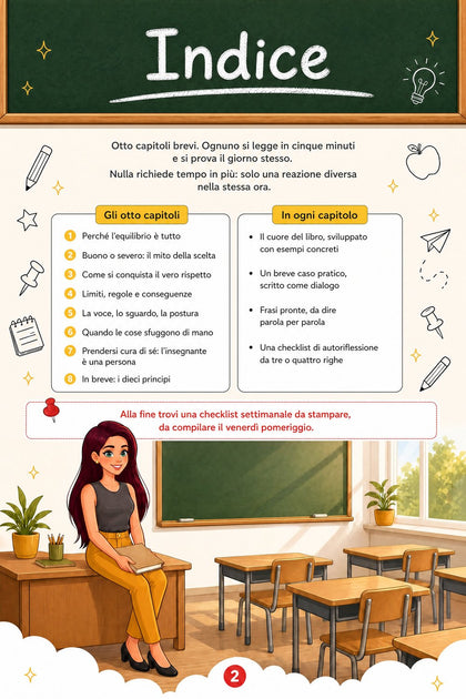 Classe senza paura e senza caos — pagina interna