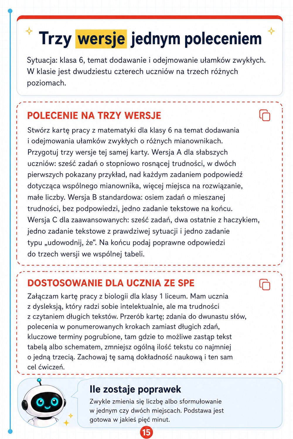Praktyczny kurs AI do materiałów dydaktycznych — strona 4