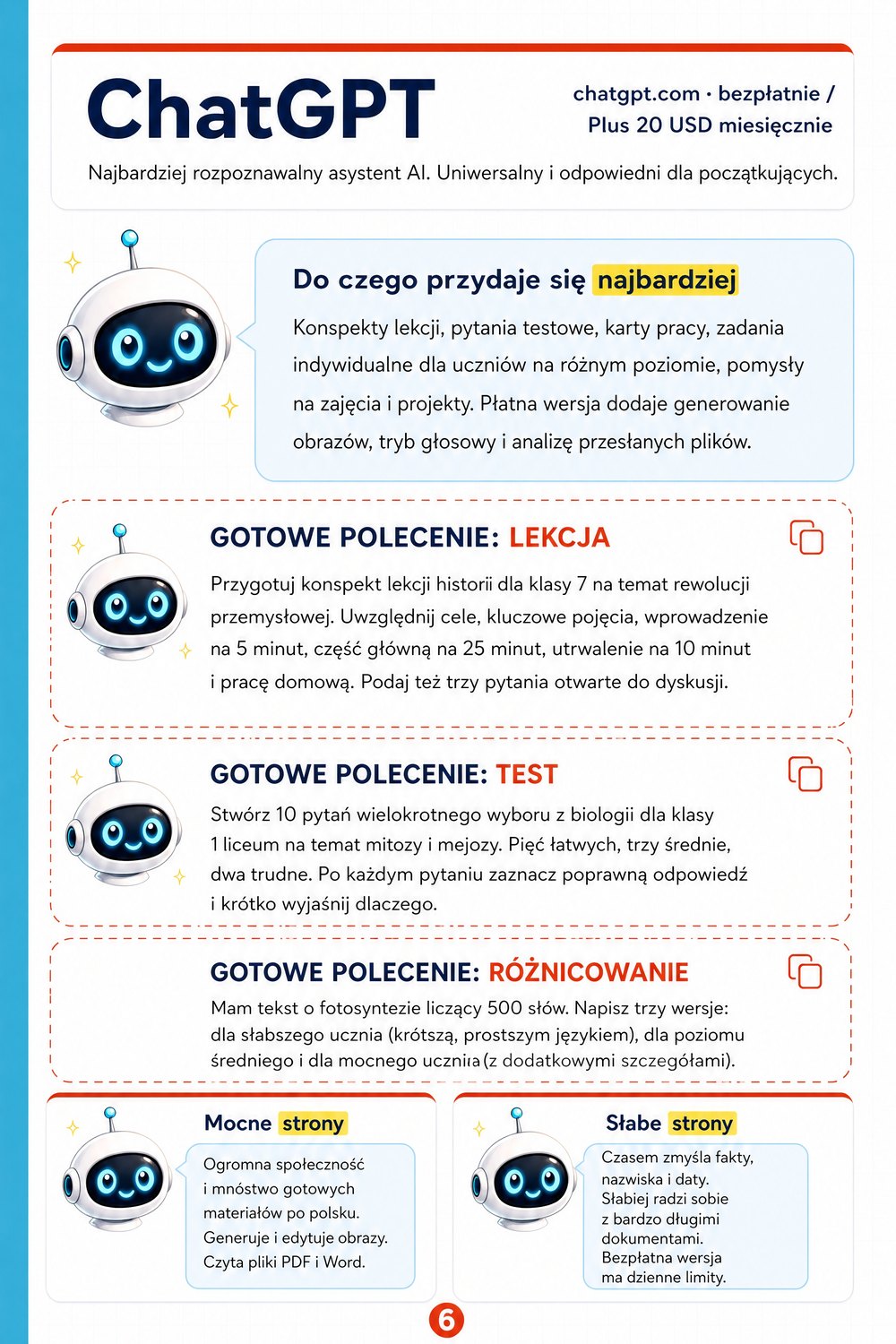 Przewodnik po narzędziach AI dla nauczycieli — strona 3