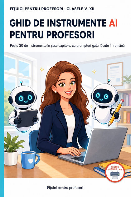 Ghid de instrumente AI pentru profesori — copertă