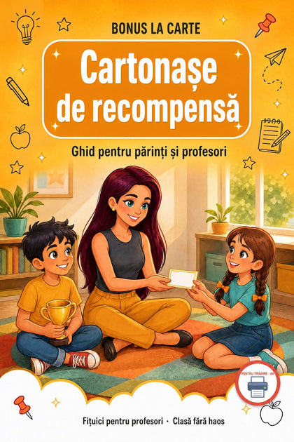 Cartonașe de recompensă — copertă