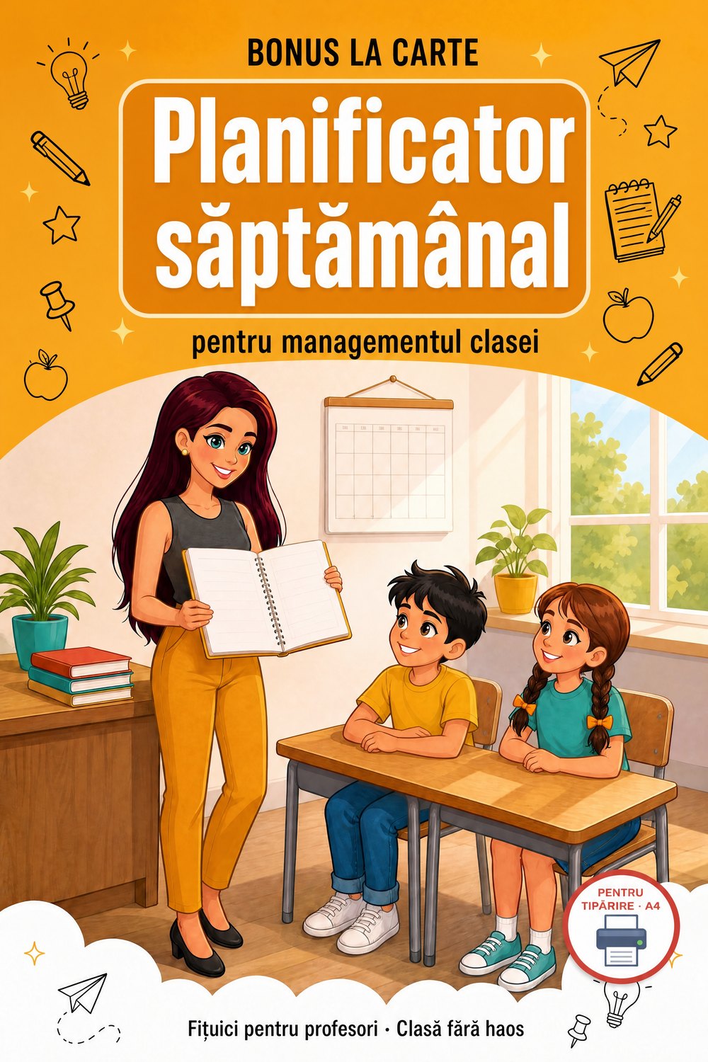 Planificator săptămânal — pagină 1