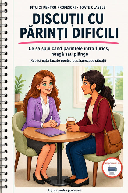 Discuții cu părinți dificili — copertă