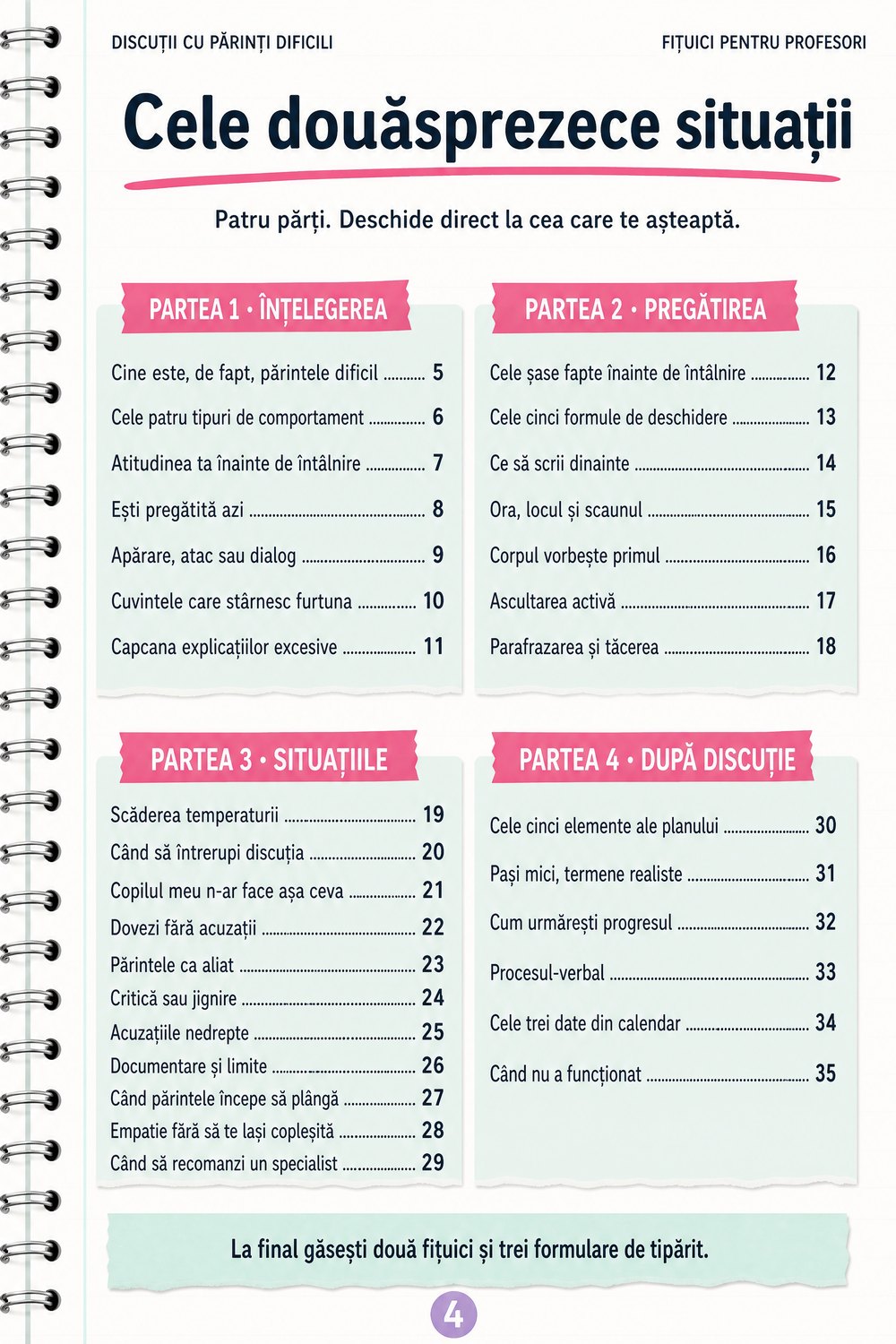 Discuții cu părinți dificili — pagină 2
