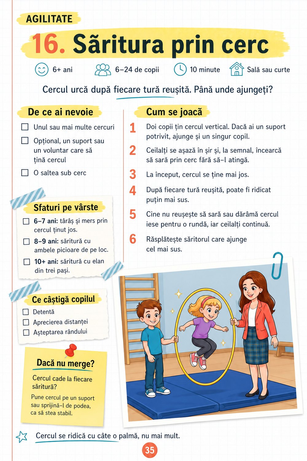 20 de jocuri de mișcare și sportive — pagină 5