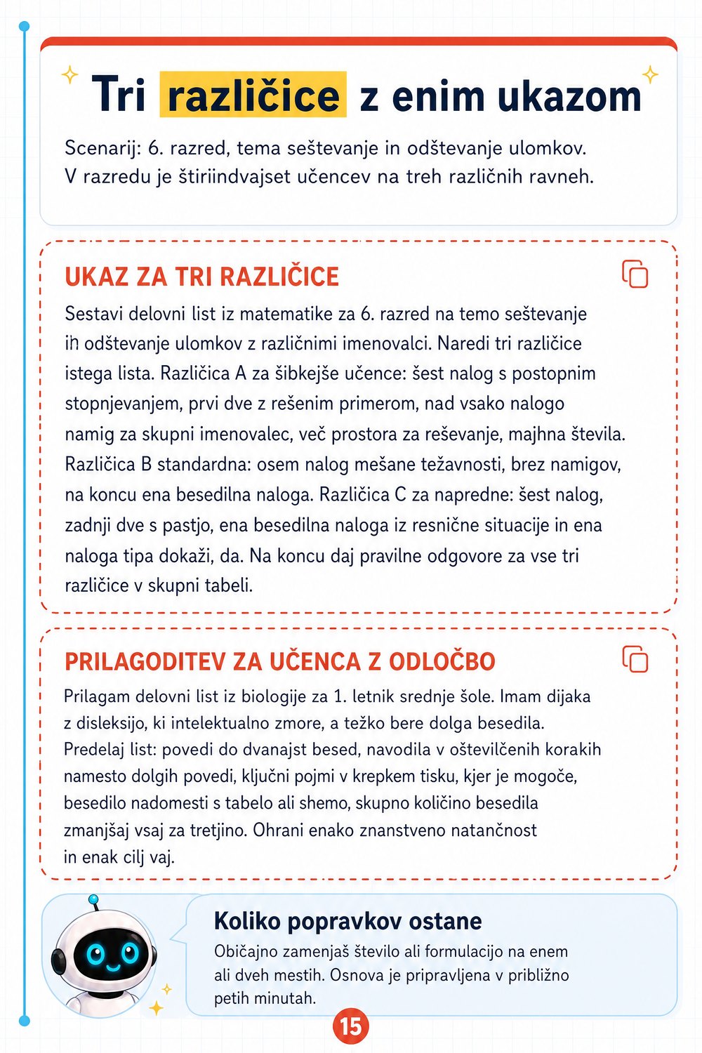 Praktični tečaj UI za učna gradiva — stran 4