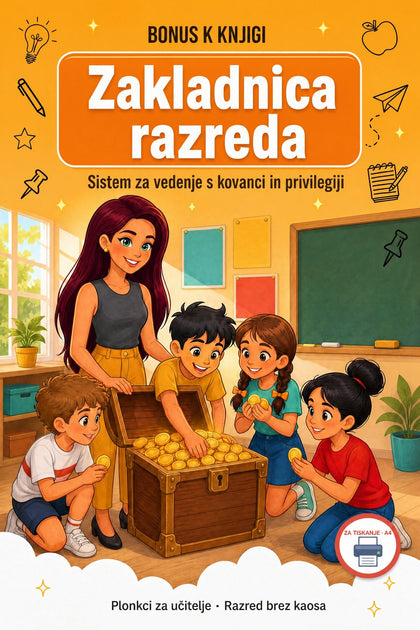 Zakladnica razreda — naslovnica