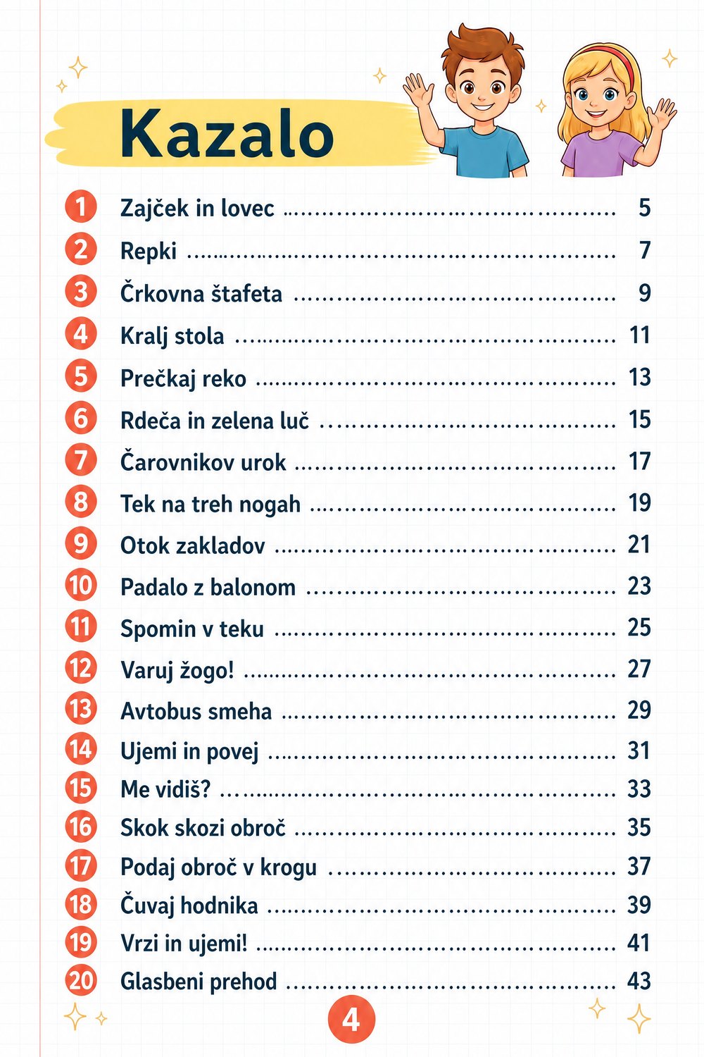 20 gibalnih in športnih iger — stran 2