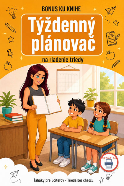 Týždenný plánovač — obálka